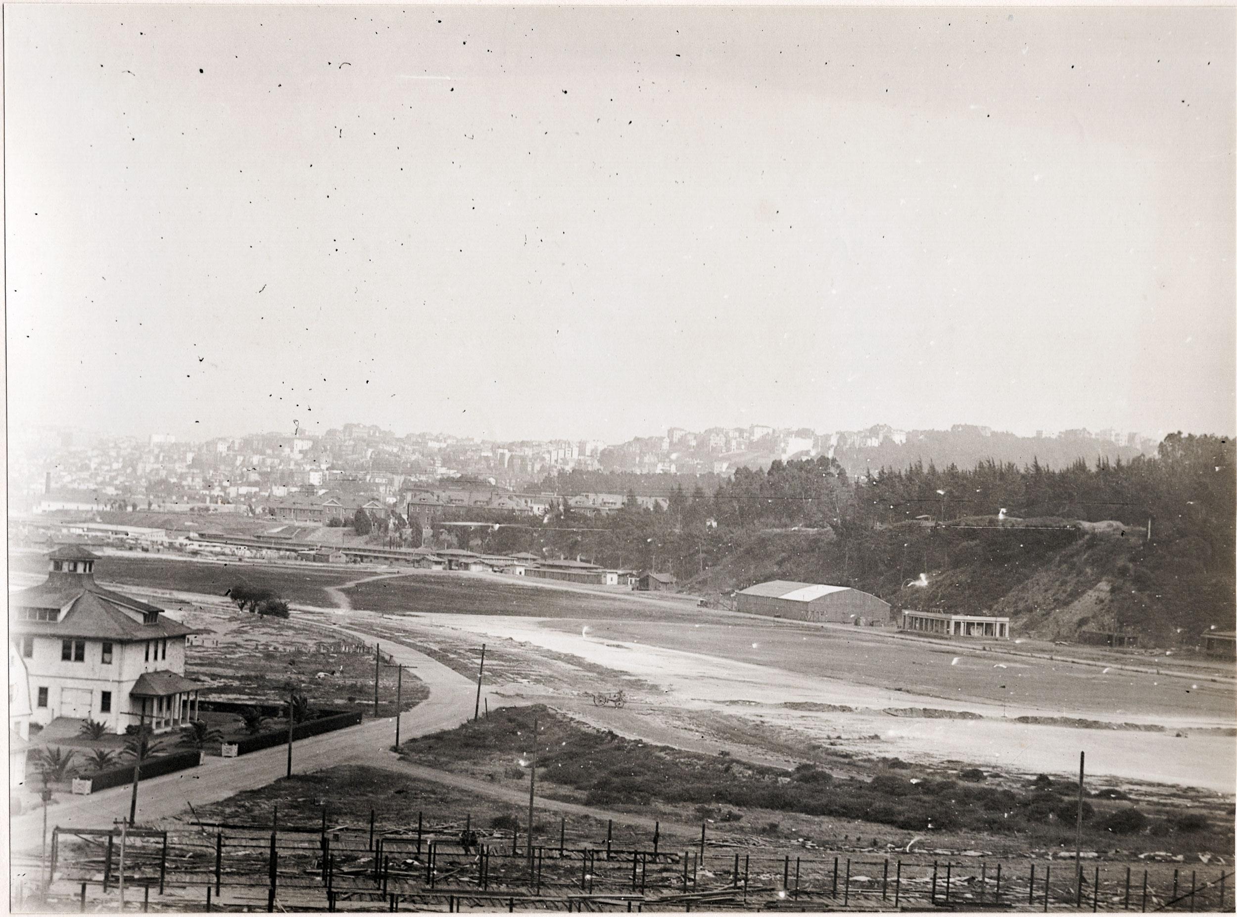 Crissy Field construction in 1921