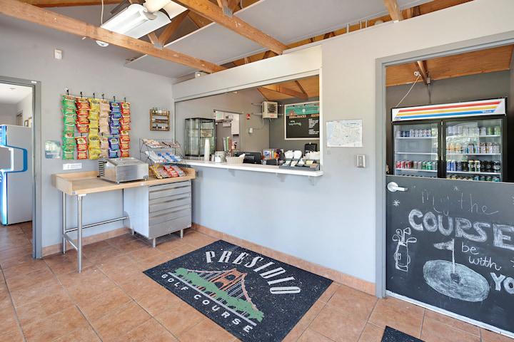 Interior of the Golf Course General Store.